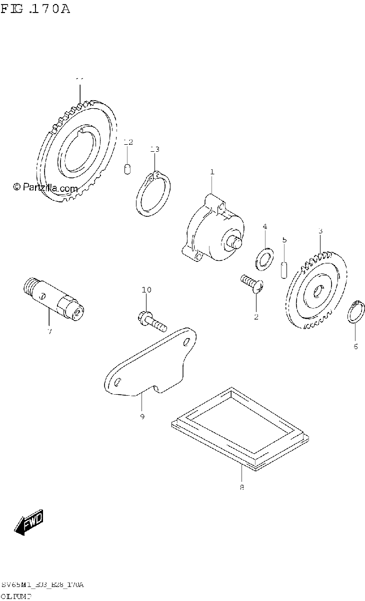 Diagrama de OIL PUMP