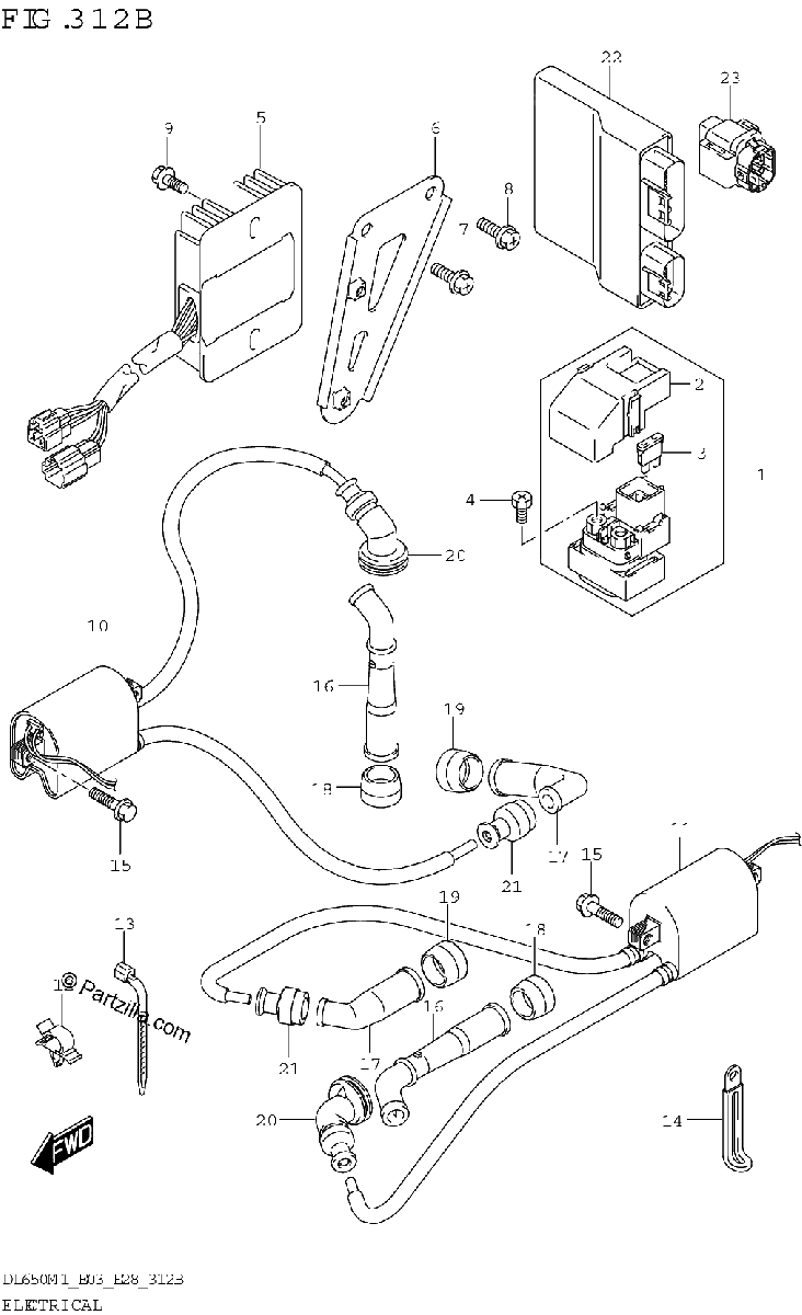 Diagrama de ELECTRICAL E33