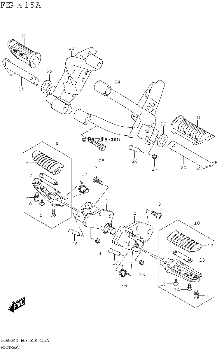 Diagrama de FOOTREST