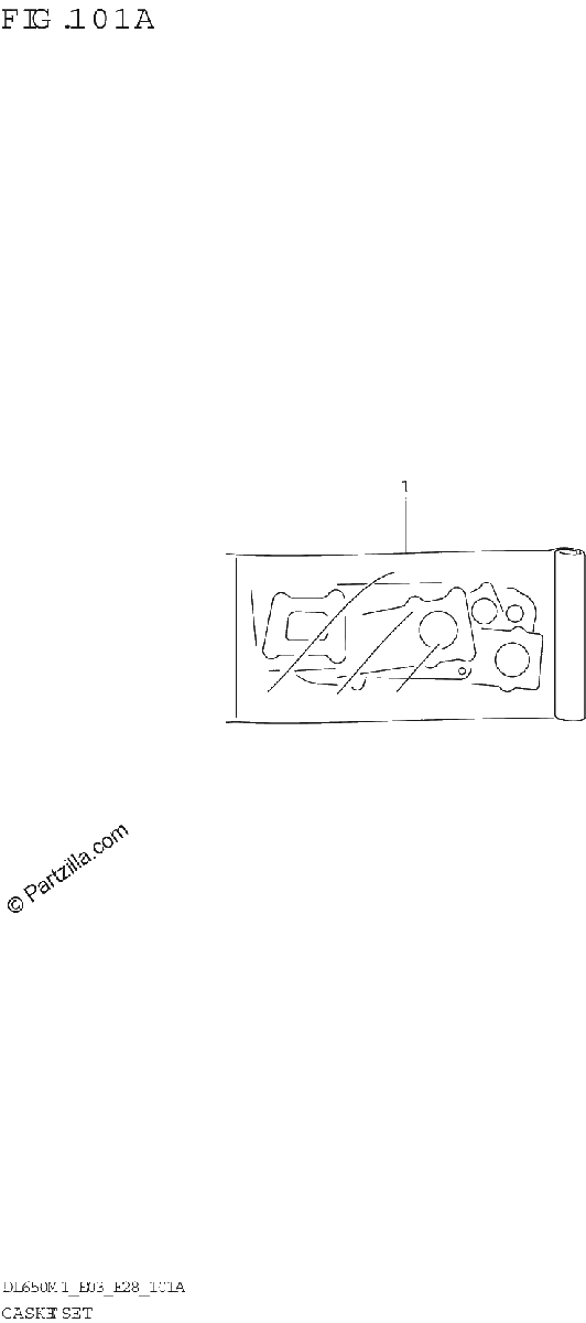 Diagrama de GASKET SET