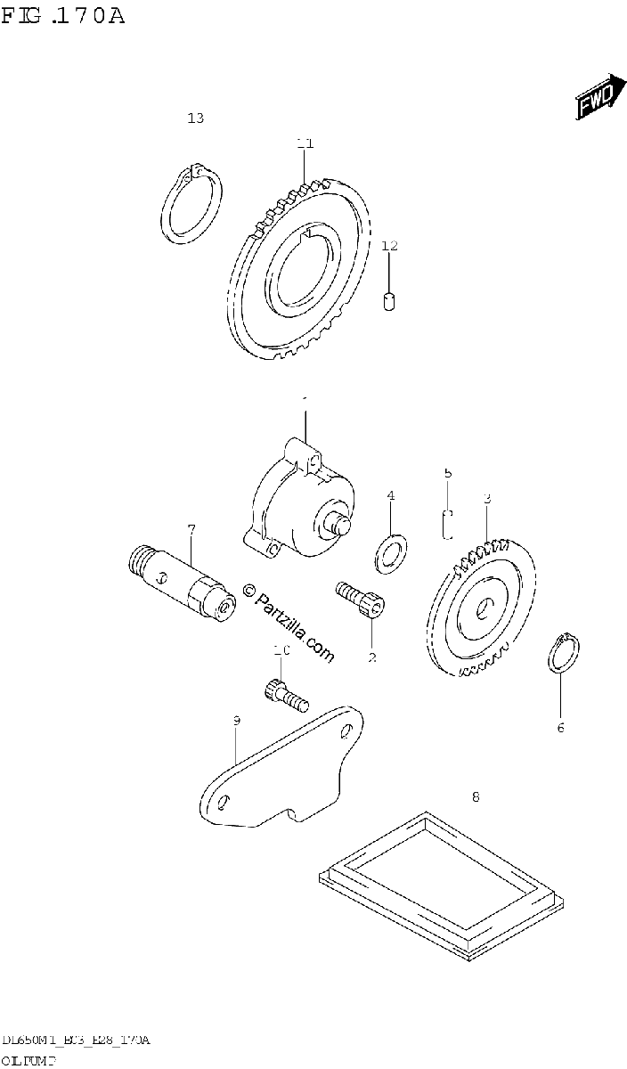Diagrama de OIL PUMP