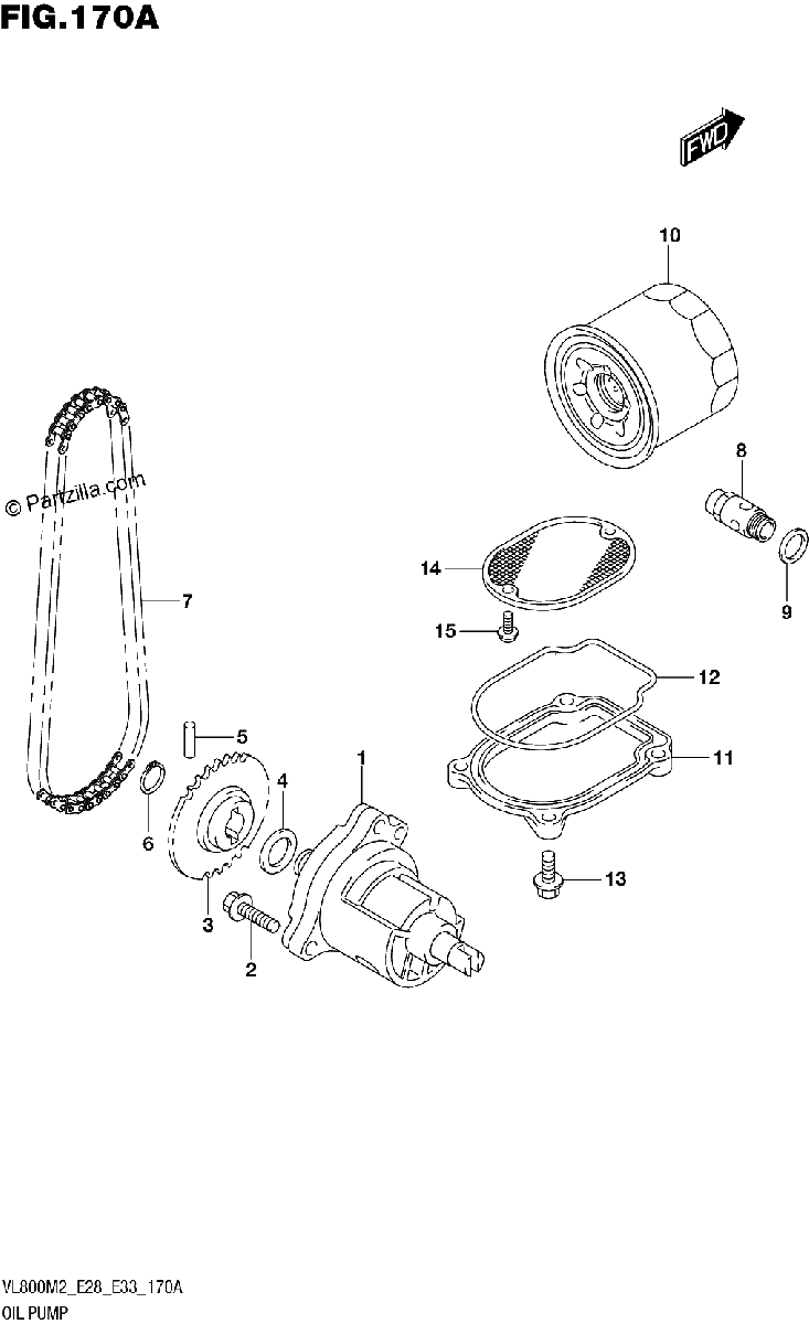 Diagrama de OIL PUMP