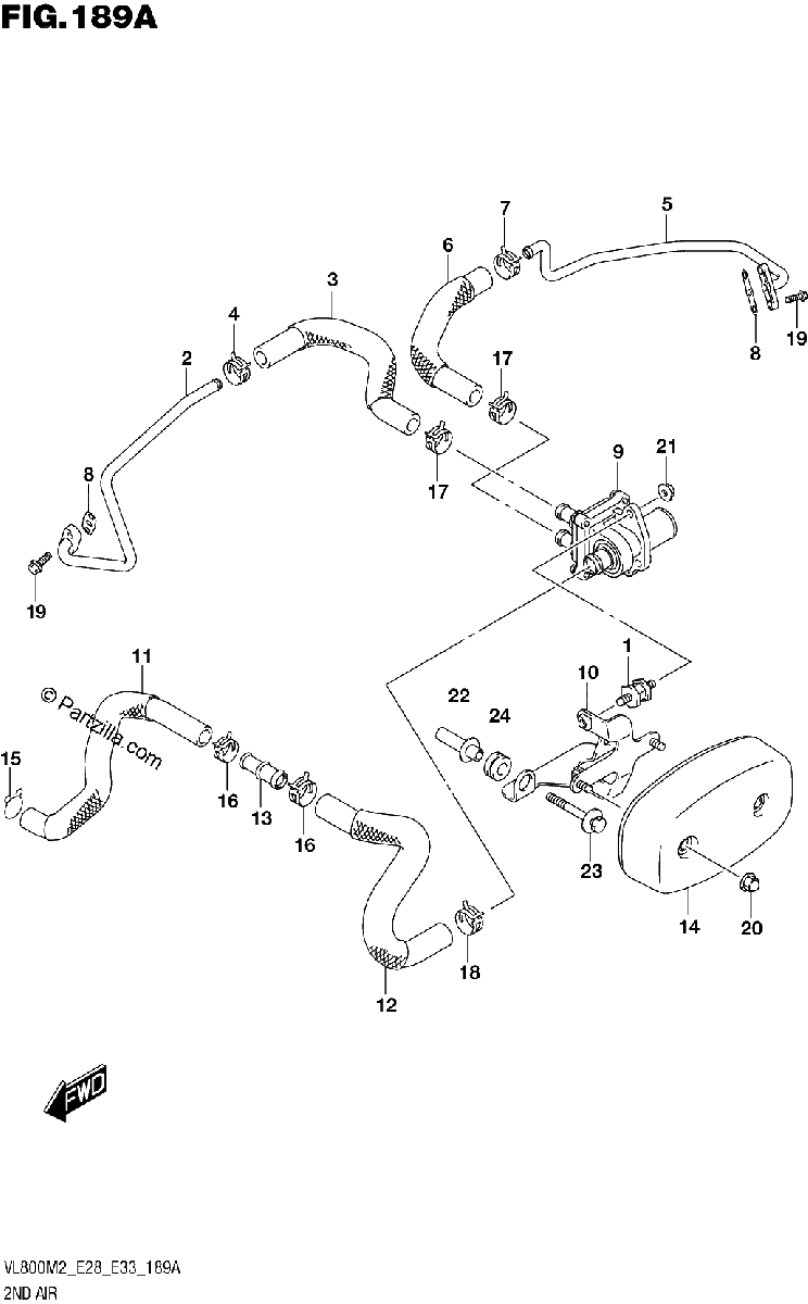 Diagrama de 2ND AIR