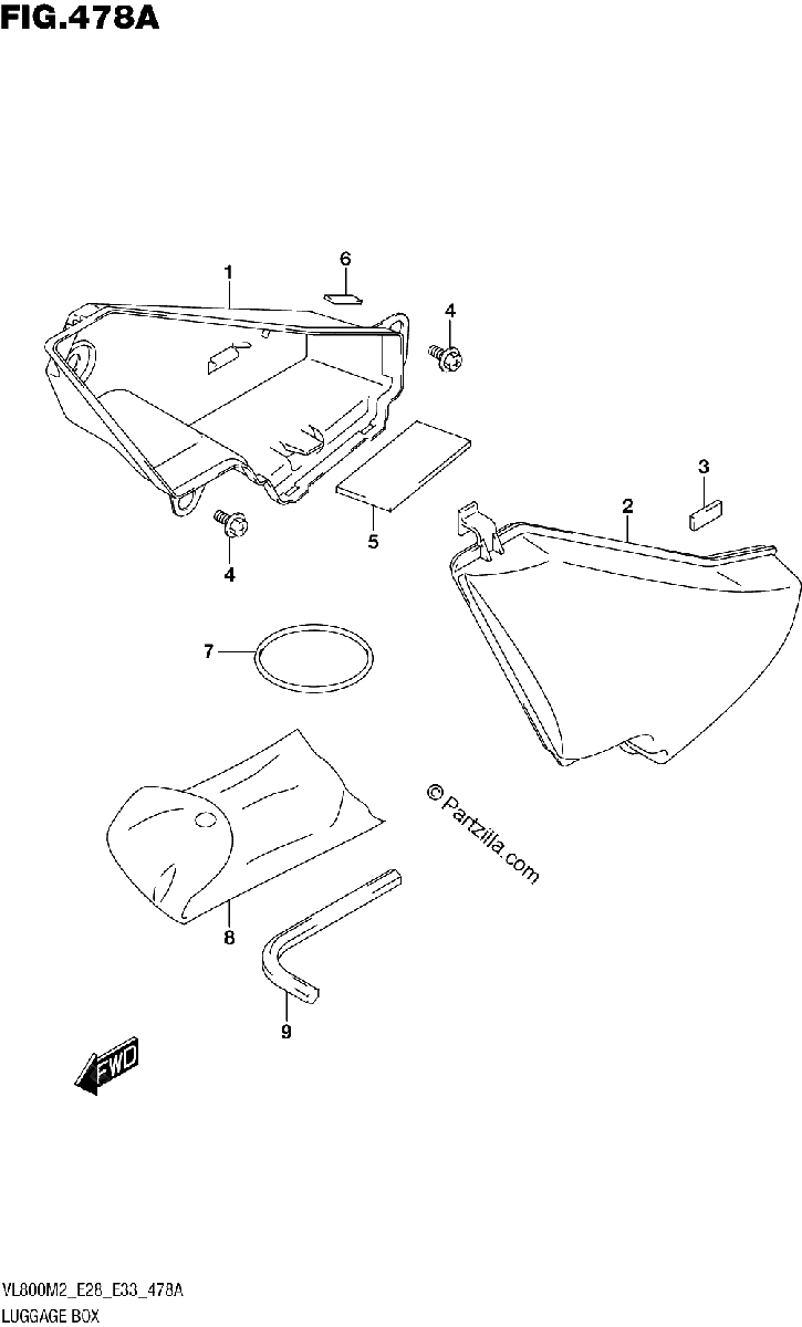 Diagrama de LUGGAGE BOX