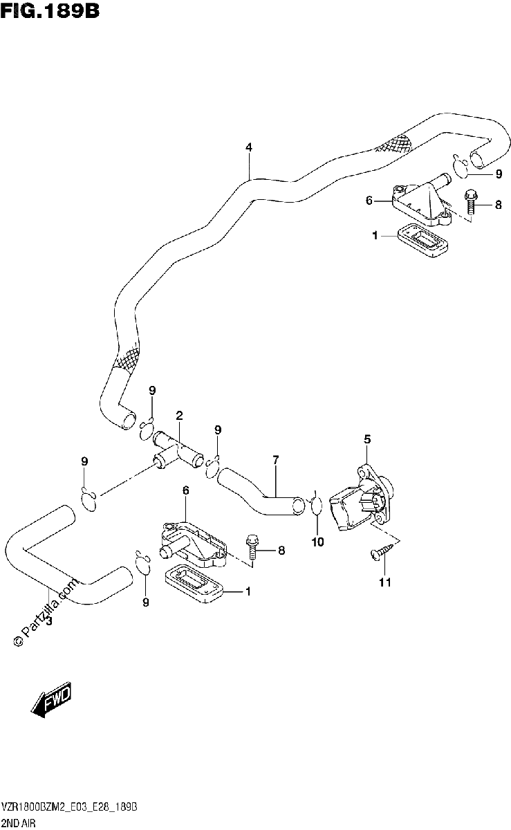 Diagrama de 2ND AIR