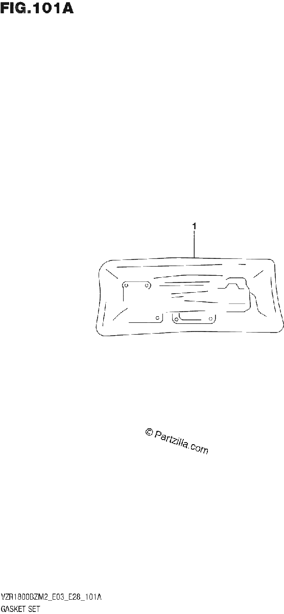 Diagrama de GASKET SET