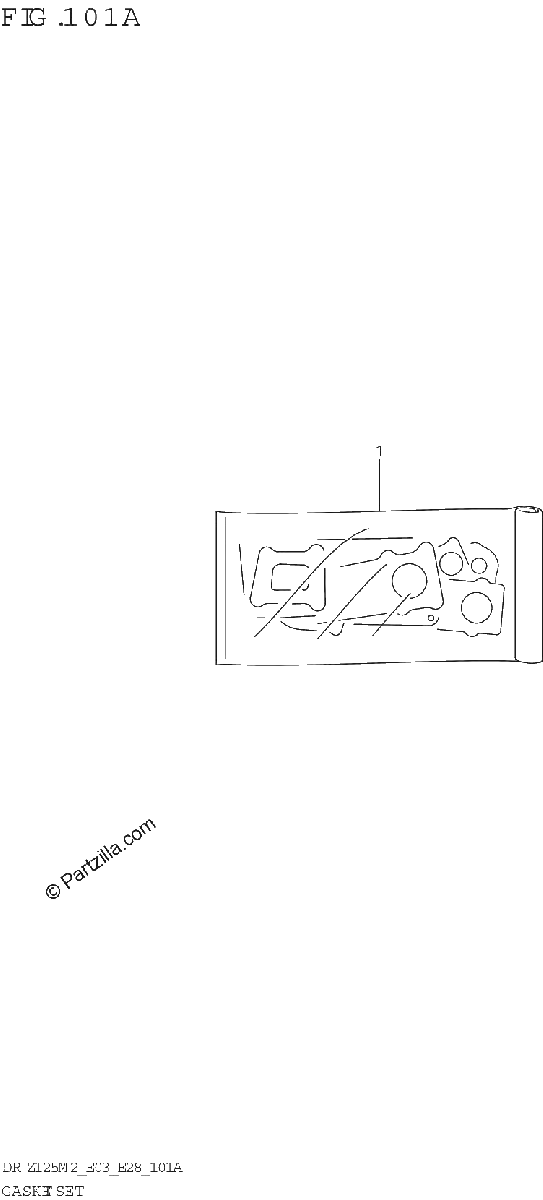 Diagrama de GASKET SET