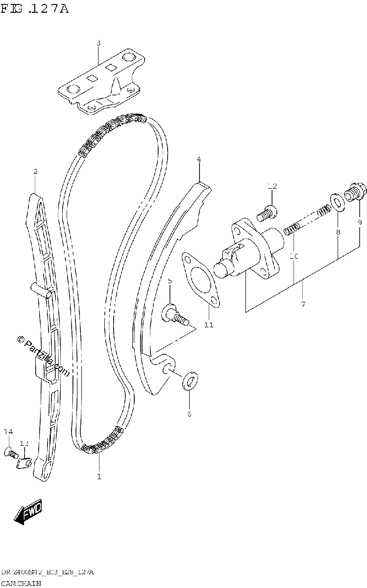 Diagrama de CAM CHAIN