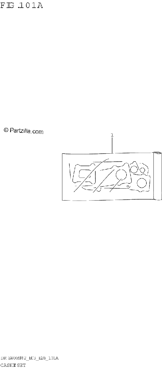 Diagrama de GASKET SET