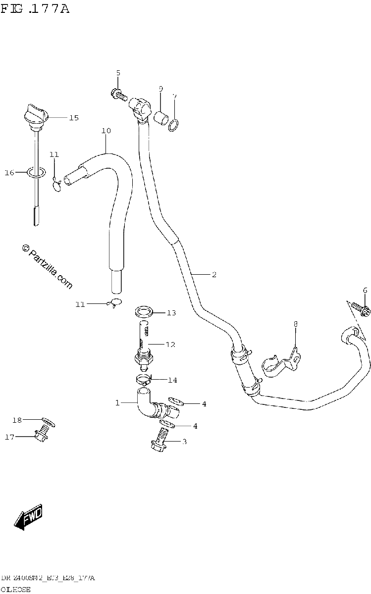 Diagrama de OIL HOSE