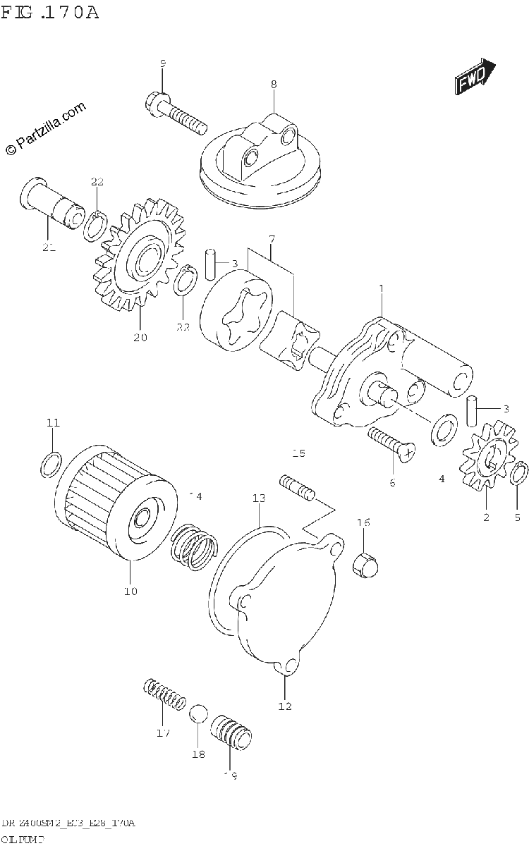 Diagrama de OIL PUMP