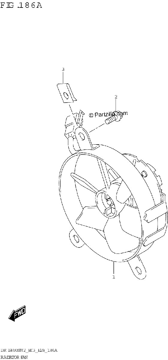 Diagrama de RADIATOR FAN