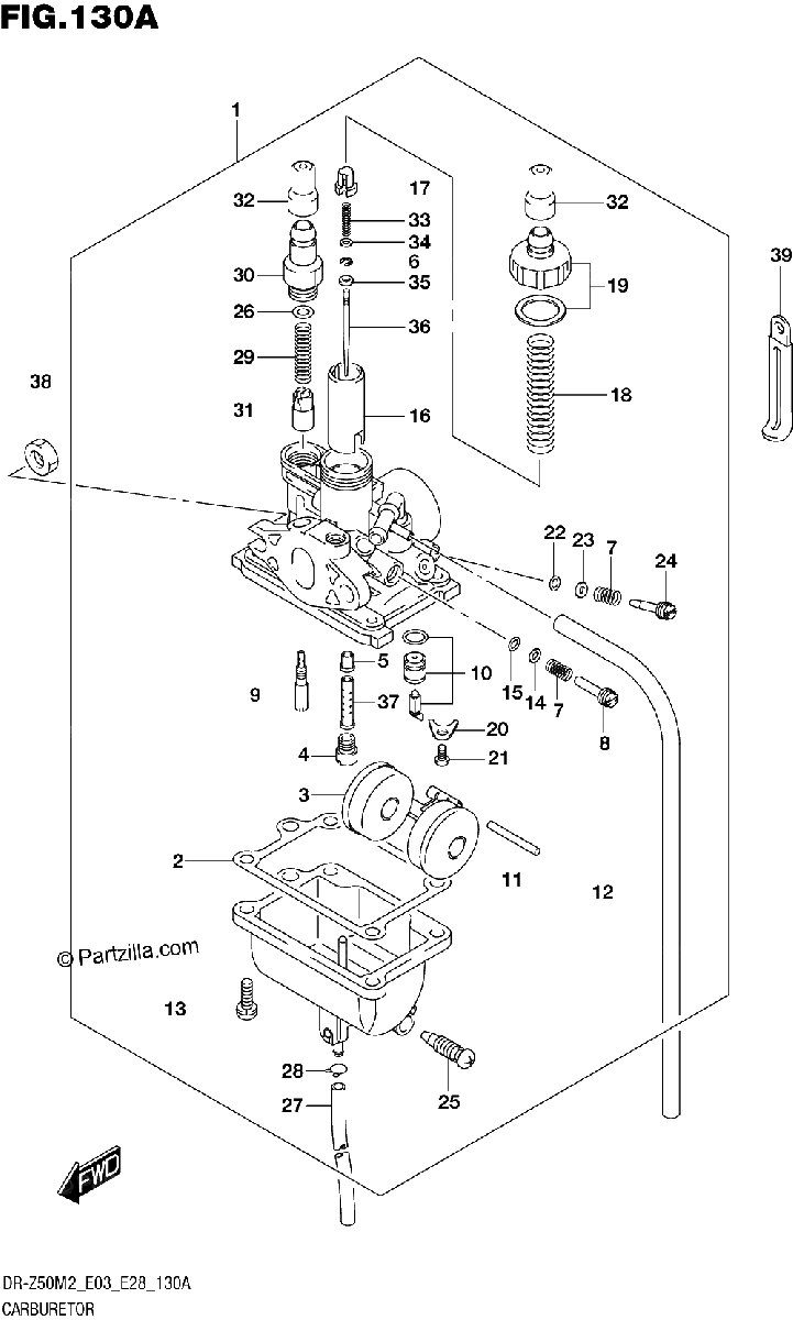 Diagrama de CARBURETOR