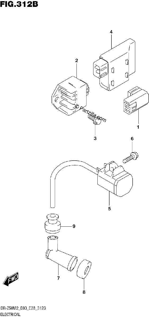 Diagrama de ELECTRICAL E28