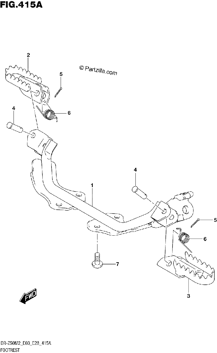 Diagrama de FOOTREST