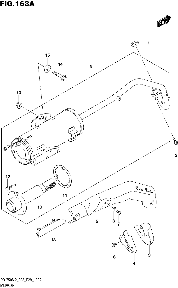 Diagrama de MUFFLER