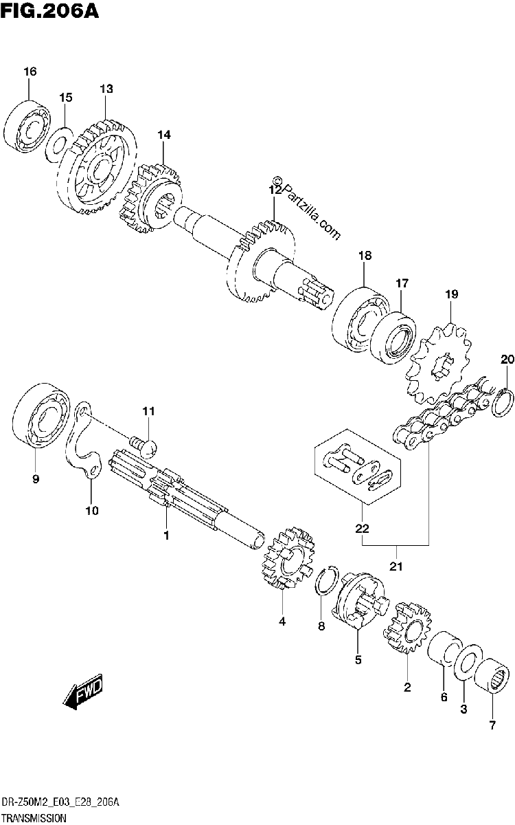 Diagrama de TRANSMISSION