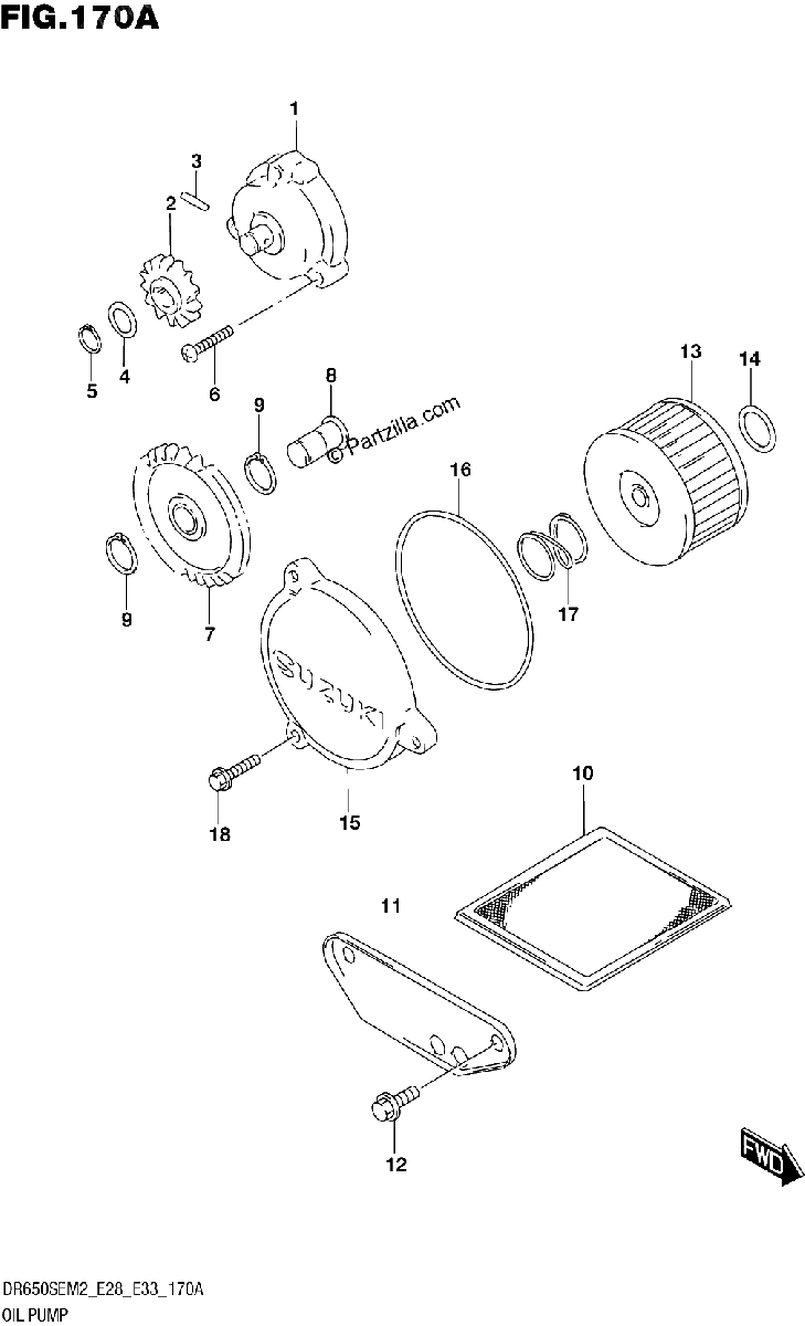 Diagrama de OIL PUMP