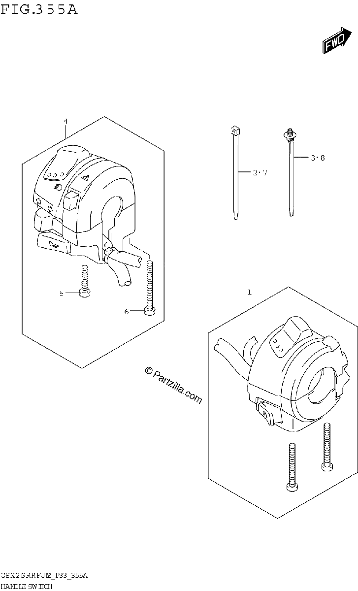 Diagrama de HANDLE SWITCH