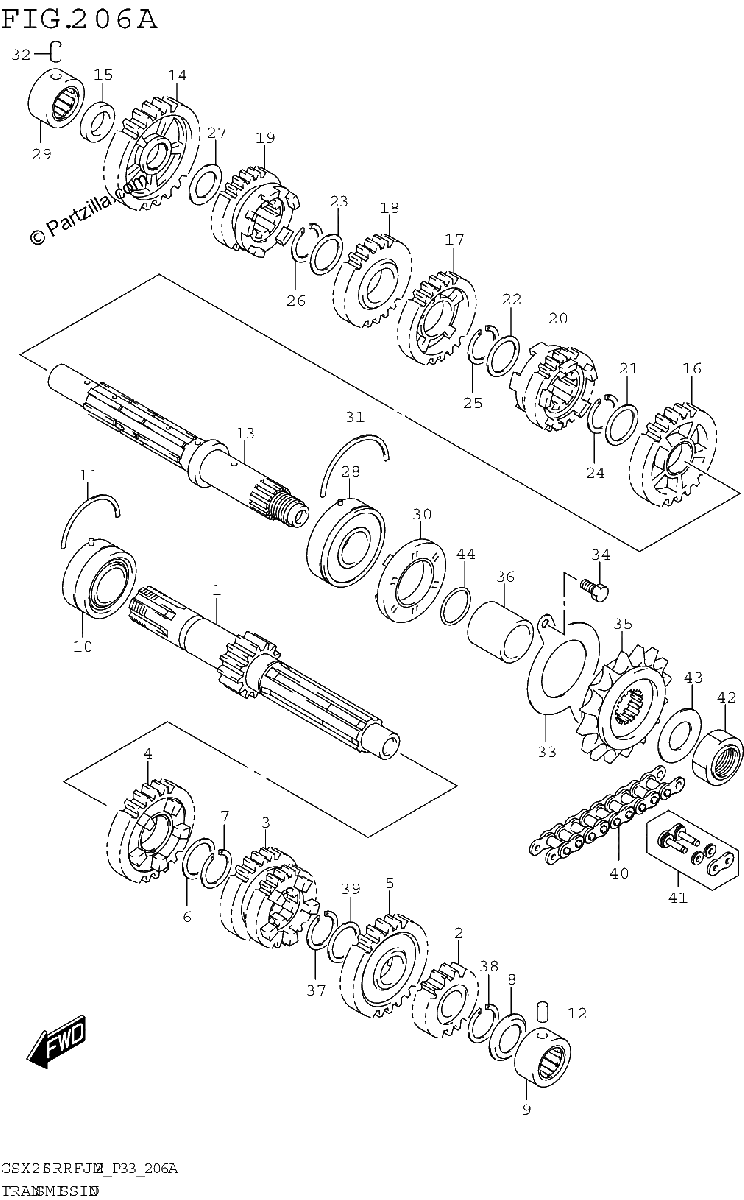 Diagrama de TRANSMISSION