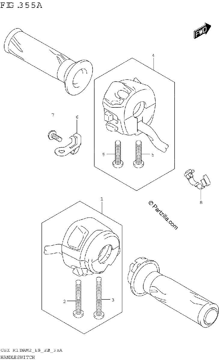 Diagrama de HANDLE SWITCH