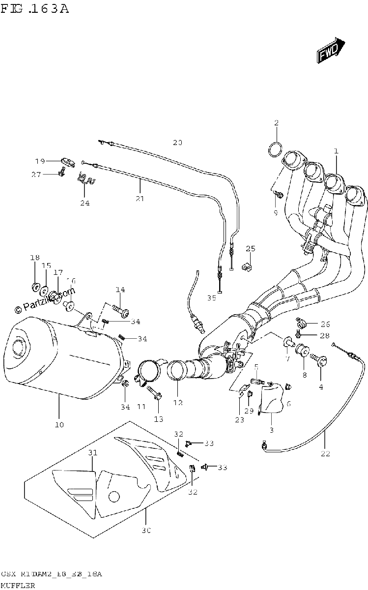 Diagrama de MUFFLER