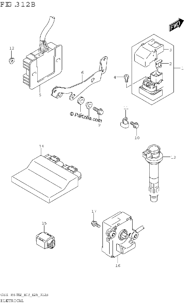 Diagrama de ELECTRICAL E33