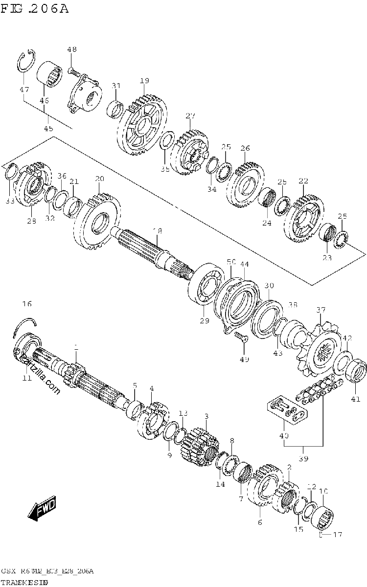 Diagrama de TRANSMISSION