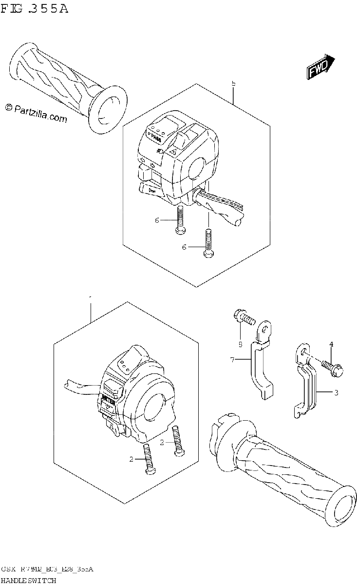 Diagrama de HANDLE SWITCH