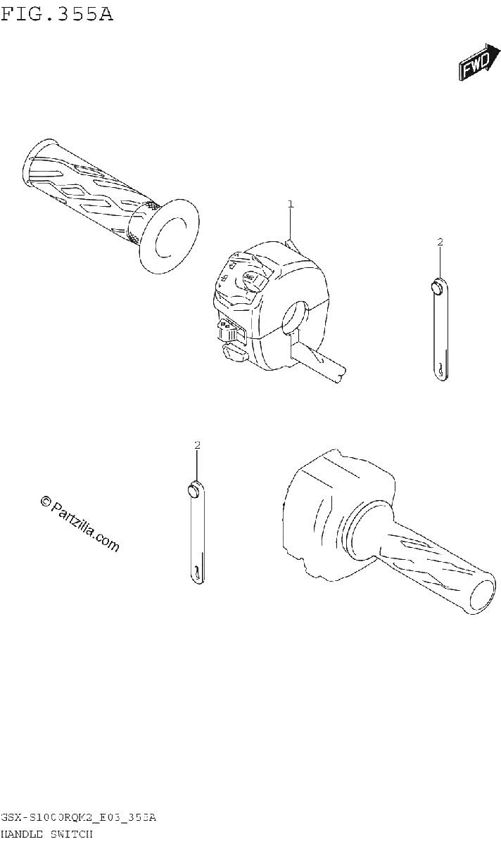 Diagrama de HANDLE SWITCH