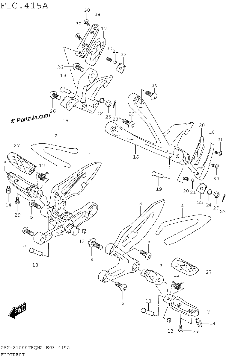 Diagrama de FOOTREST