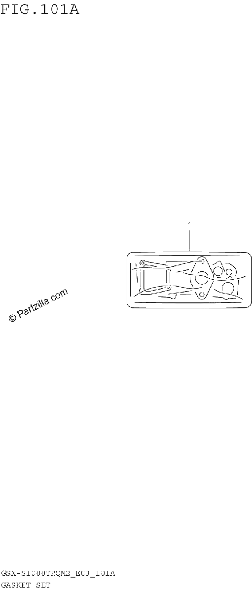Diagrama de GASKET SET
