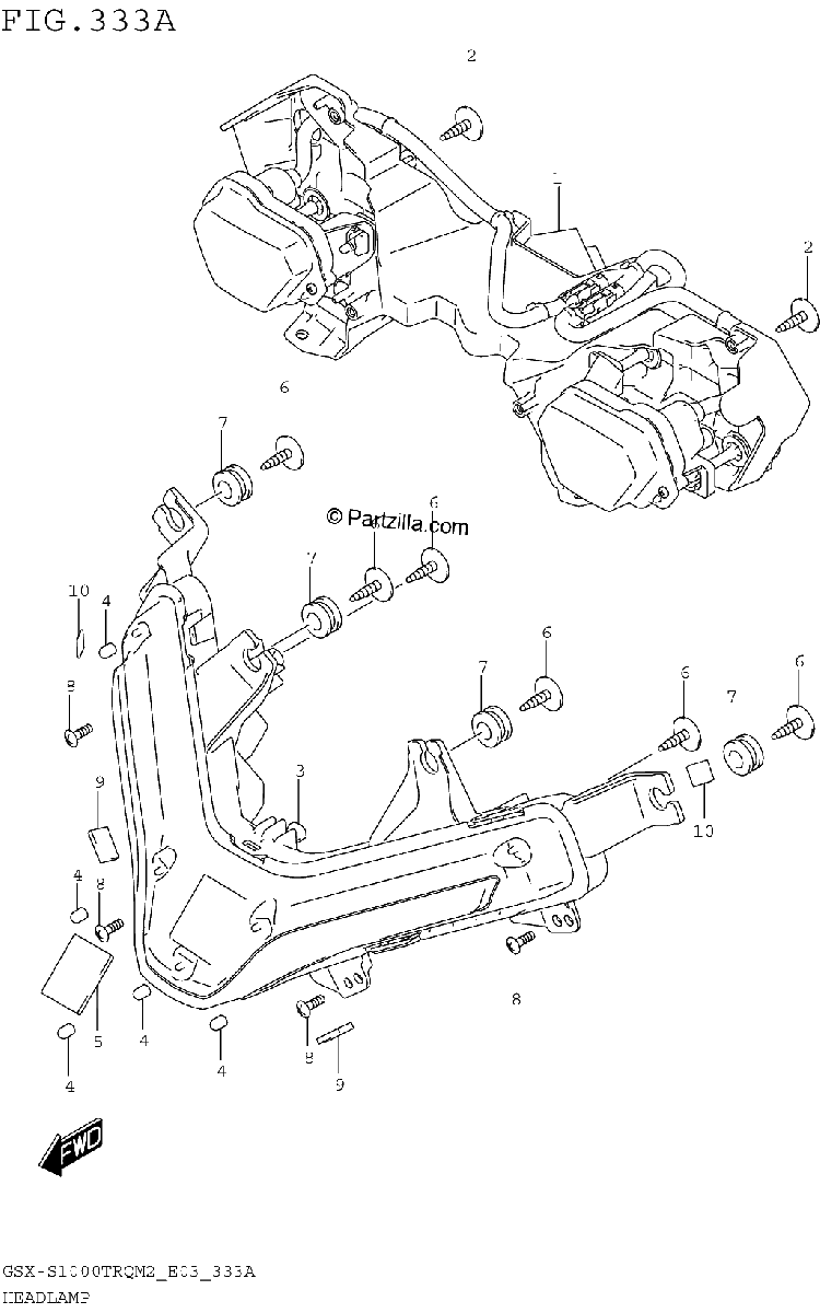 Diagrama de HEADLAMP