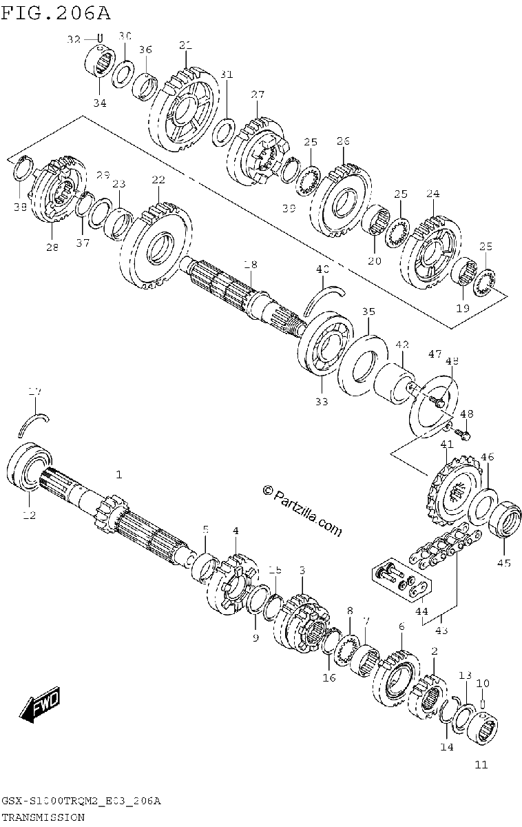 Diagrama de TRANSMISSION