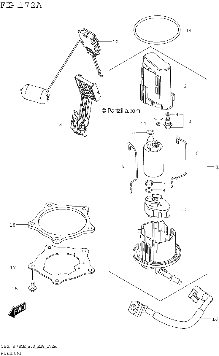 Diagrama de FUEL PUMP