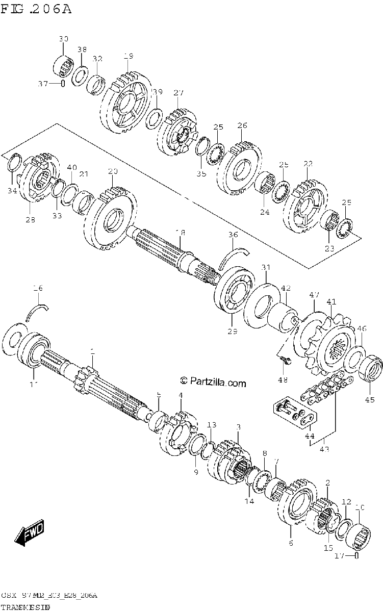 Diagrama de TRANSMISSION