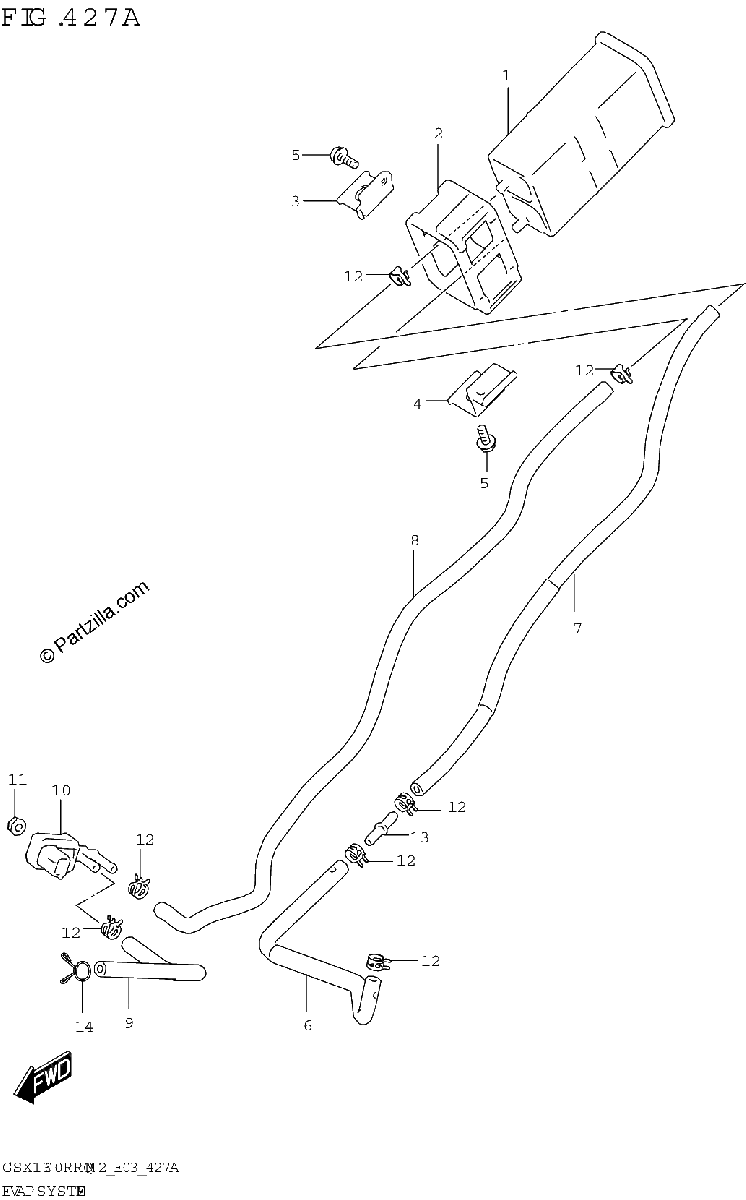 Diagrama de EVAP SYSTEM E33