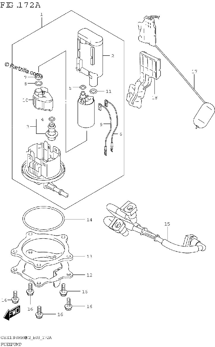 Diagrama de FUEL PUMP