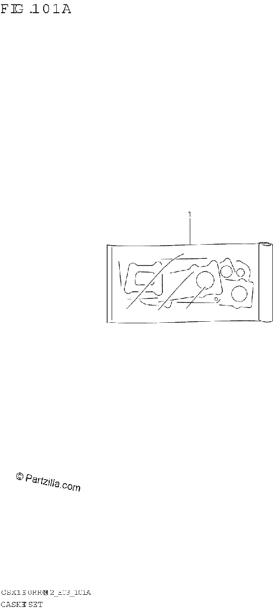 Diagrama de GASKET SET