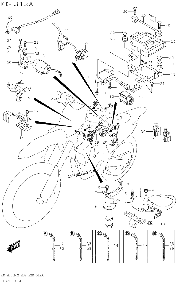 Diagrama de ELECTRICAL E28