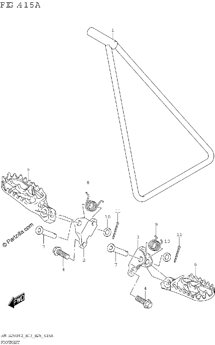Diagrama de FOOTREST