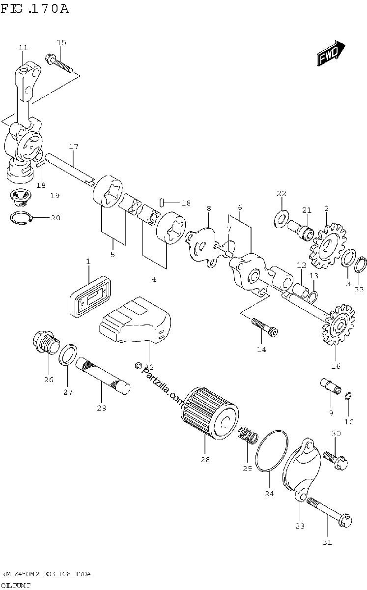 Diagrama de OIL PUMP