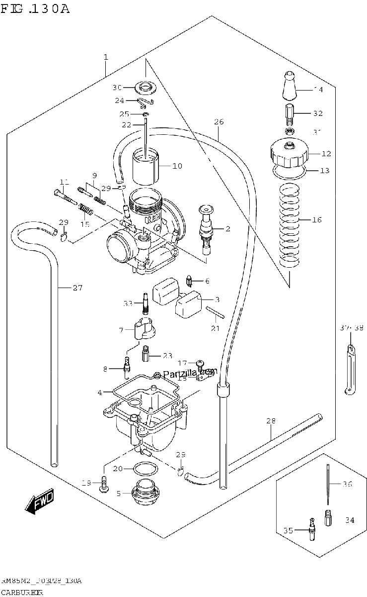 Diagrama de CARBURETOR