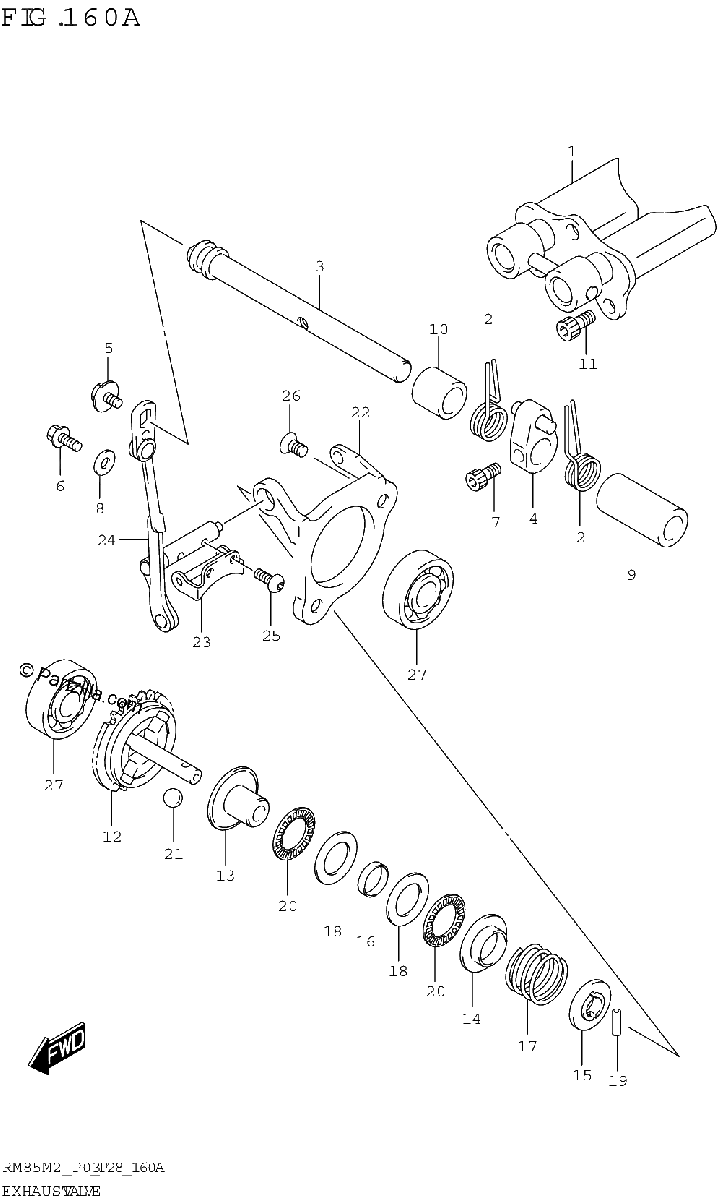 Diagrama de EXHAUST VALVE