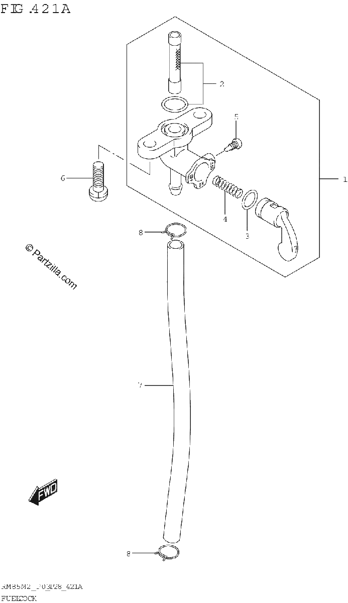 Diagrama de FUEL COCK
