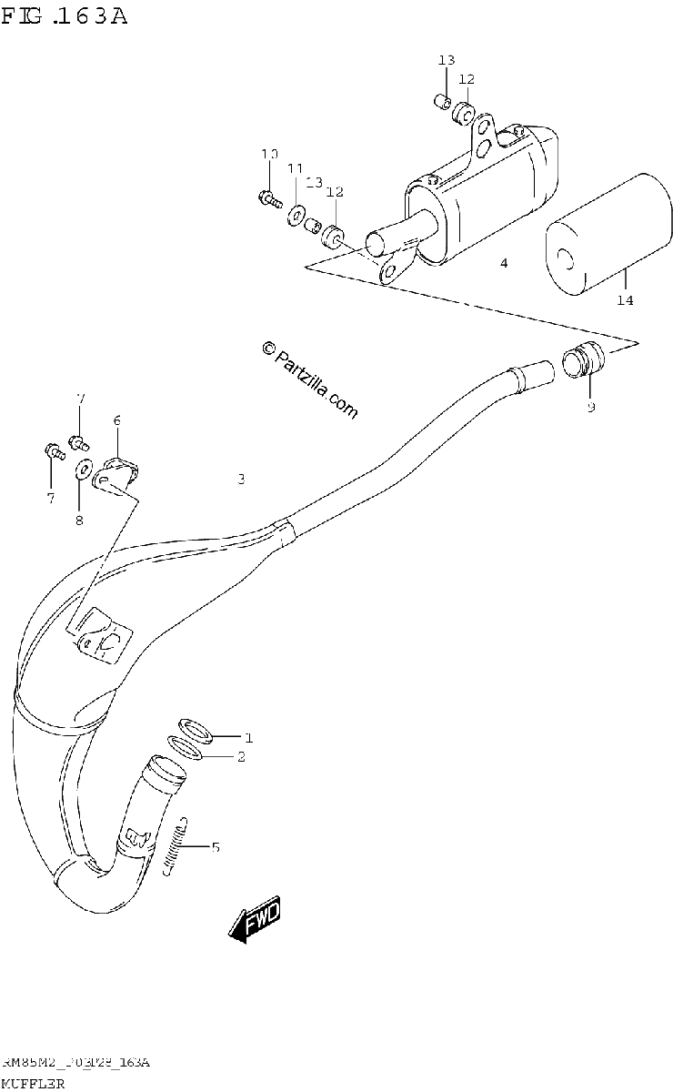 Diagrama de MUFFLER