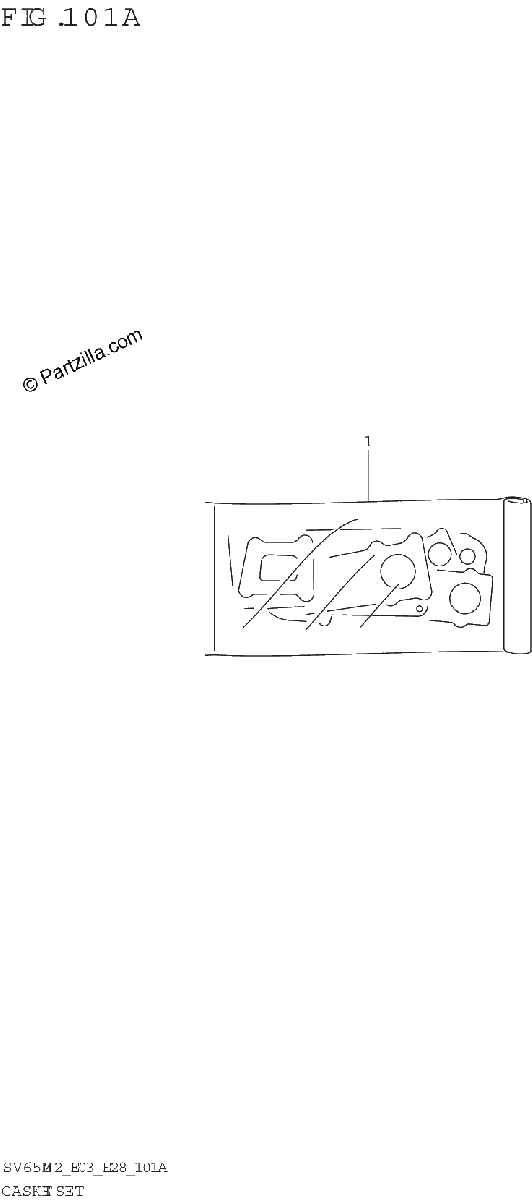 Diagrama de GASKET SET