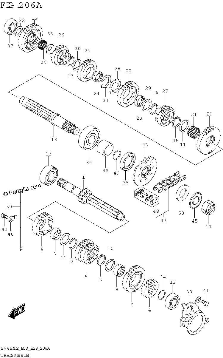 Diagrama de TRANSMISSION