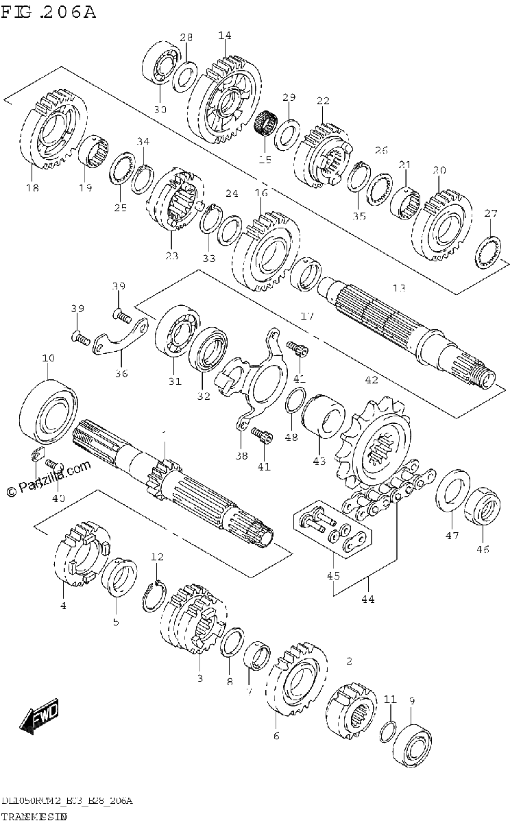 Diagrama de TRANSMISSION