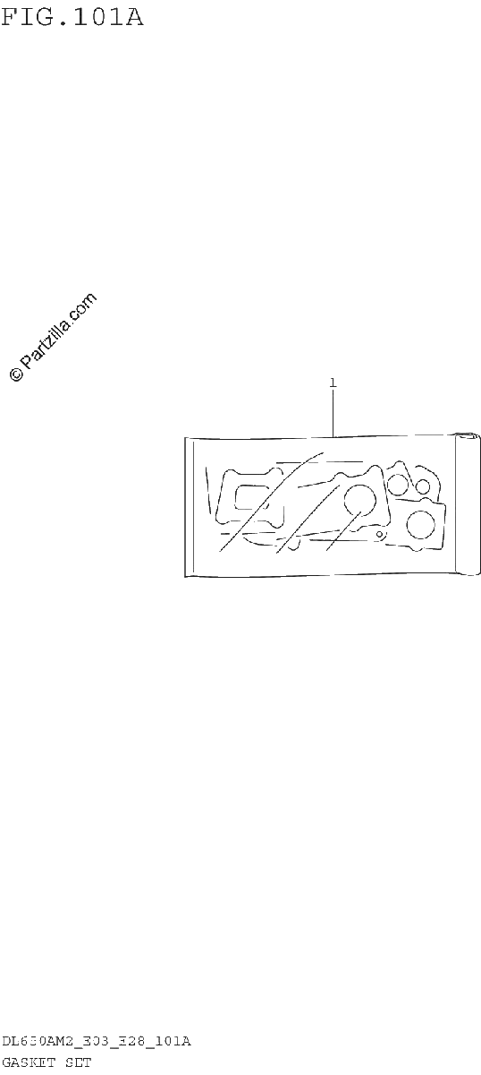 Diagrama de GASKET SET